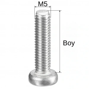 M8X80mm YSB Vida – DIN7985 (Yıldız Silindir Başlı Civata)