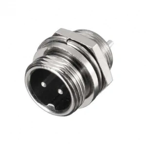 Mike Konnektör 2-Pin 12mm - Erkek