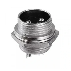 Mike Konnektör 2-Pin 16mm - Erkek