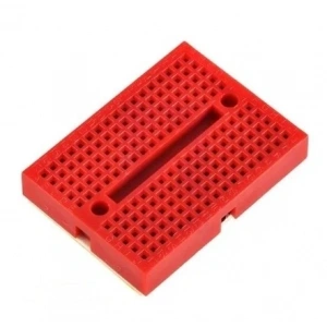 Mini Breadboard Kırmızı Yapışkanlı 170 Pin 1 Adet