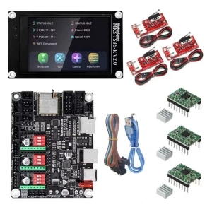 MKS DLC32 v2.1 GRBL CNC Kontrol Kartı Seti + TS35-R LCD Ekran