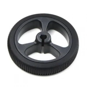 N20 Motor Uyumlu Tekerlek 34mm Siyah