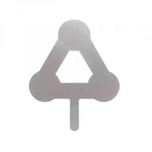 Nikel Punta Levha 27.5x10x0.12mm