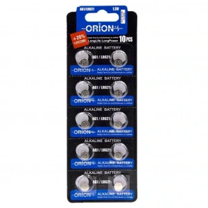 Orion AG1 LR621 364A 1.5V Alkalin Pil 10lu Paket