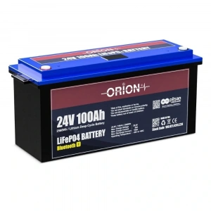 Orion Akü LifePO4 24100B 24V 100AH Bluetooth Ekranlı