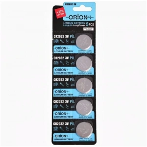 Orion CR2032 3V Lityum Düğme Pil 5li Kart Paket