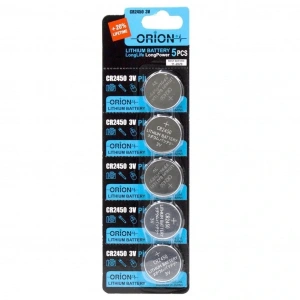 Orion CR2450 3V Lityum Pil 5li Paket