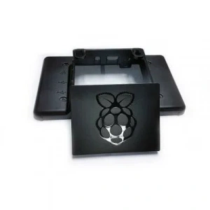 Orjinal Raspberry Pi 7 Inch Dokunmatik Ekran Koruyucu Kasa - Siyah
