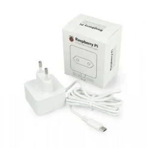 Orjinal Raspberry Pi Adaptör 5V 3A - Beyaz