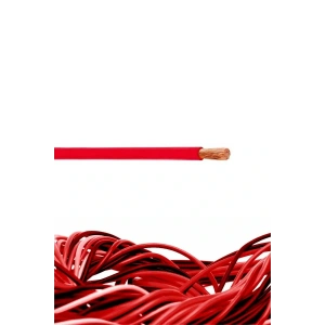 Öznur H05V-K Kırmızı 1 NYAF Kablo 1 Metre