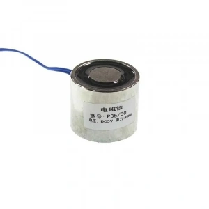P35/30 5V Elektromıknatıs - 25kg Elektro Manyetik Tutucu