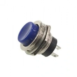 PBS26 16mm Push Buton - Mavi