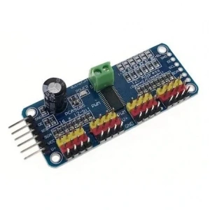 PCA9685 16 Kanal 12 Bit PWM - Servo Motor Sürücü Devresi I2C Modülü