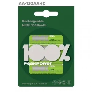 PeakPower 1300mAh 4lü AA Şarj Edilebilir Pil