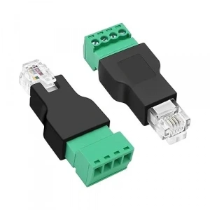 RJ11 6P4C Erkek - 4 Pin Vidalı Terminal Dönüştürücü Adaptör