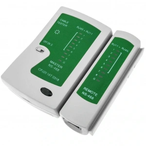 RJ11 RJ45 Cat 5-6 İnternet LAN Kablo Test Cihazı
