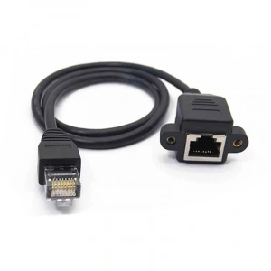 RJ45 5m Panel Tipi Ethernet Uzatma Kablosu