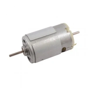 RS555 24V 10000RPM Redüktörsüz DC Motor - Çift Milli