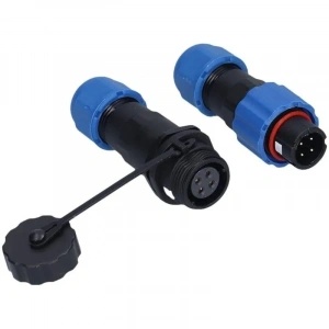 SD13 4 Pin 13mm Su Geçirmez Konnektör Takımı