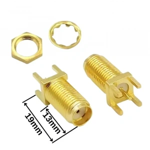SMA-KE 13 Coaxial Konnektör - Simetrik