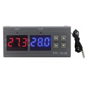 STC-3018 220V Dijital Sıcaklık Kontrol Cihazı - Kuluçka Uyumlu