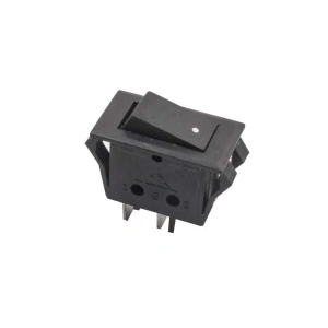 T85 Tekli Dar 2-Pin On/Off Anahtar - Siyah