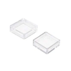 Tact Switch Kare Kapak ile Uyumlu Şeffaf Koruma Kılıfı