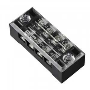 TB-1504 4P Çift Sıra Terminal Blok - 600V 15A