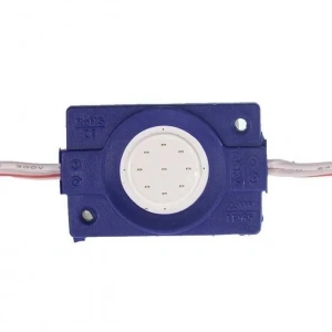 Tekli Su Gerçimez Cob Led Modülü - Mavi 12V 2.4W