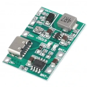 TP4056 Pil Şarj ve Voltaj Yükseltici 3.7V 4.2V Type-C Usb