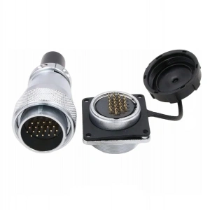 TPWS24 19 Pin 24mm Su Geçirmez Konnektör Takımı