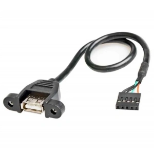 USB 2.0 Dişi Dupont 5 Pin Dişi Veri Anakart Adaptör Kablosu
