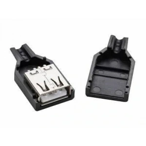 USB A Tipi Kılıflı Soket - Dişi