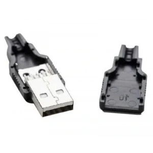 USB A Tipi Kılıflı Soket - Erkek