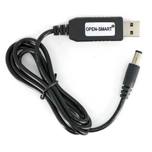 USB-Barrel Jak Voltaj Yükseltici Giriş-Çıkış 5-12V