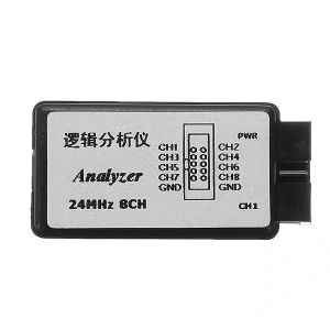 USB Lojik Analizör 24MHz 8 Kanal Logic Analyzer