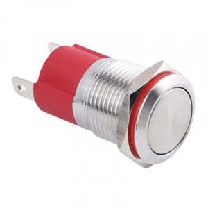 WD16D-P1Z 16mm Düz Anahtarlı Metal Buton