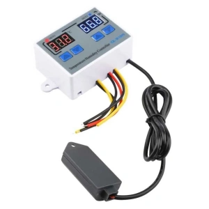 XK-W1099 220V Sıcaklık ve Nem Ölçer Ekranlı Röle Modülü - Termostat