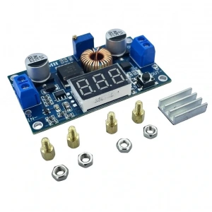 XL4015 75W 5A DC-DC Voltmetre Ekranlı (3Digits) Voltaj Düşürücü Modül