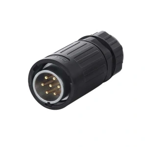 YA-20-C07PE-01-001 7-Pin Su Geçirmez Konnektör - Erkek