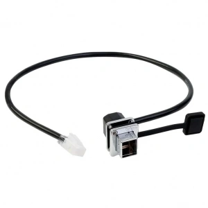 YT-RJ45-FS-MRJ-0D5M Su Geçirmez Dişi Ethernet Konnektörü - 0.5M Kablo
