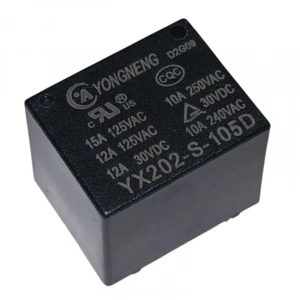 YX202-S-105D 5V 10A Röle 5-Pin