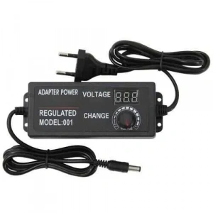 ZY-009 3-24V 5A Ayarlı Adaptör - 5.5x2.5mm Çıkışlı