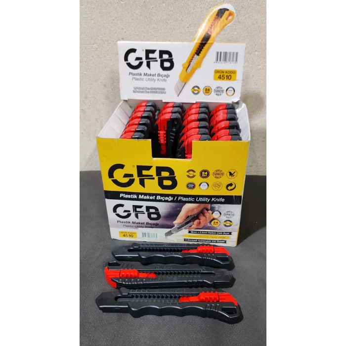 GFB 24 LÜ PLASTİK MAKET BIÇAĞI