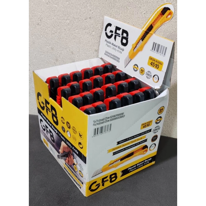 GFB 24 LÜ PLASTİK MAKET BIÇAĞI