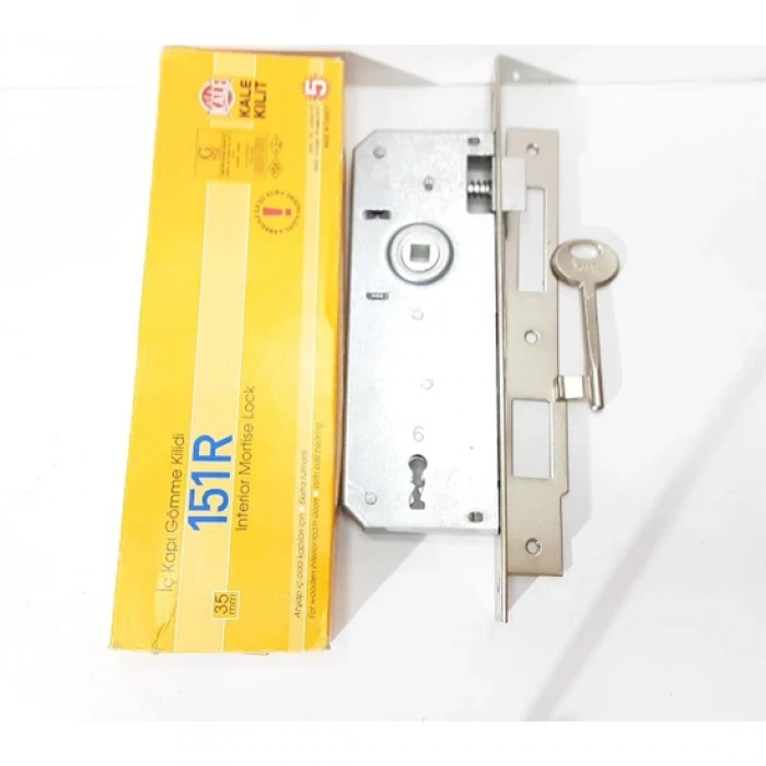 Kale Iç Kapı Gömme Kilit 151R 35MM
