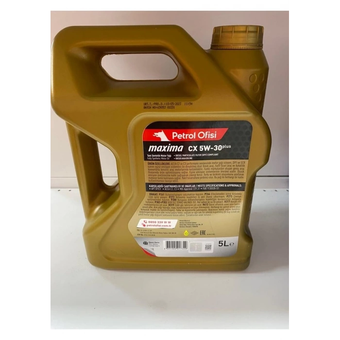 Petrol Ofisi CX 5W-30 5 L Motor Yağı 2023