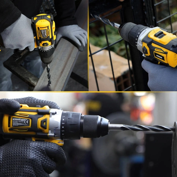 RTX2013 Şarjlı Matkap Kömürsüz Motor