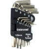EDONİ 10 Parça Edoni 120 Mm Alyan Anahtar Seti EAS 120