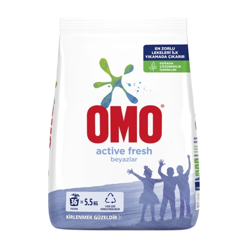 Omo 5,5 kg Active Fresh Bundlesiz
